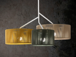 SENIA - LED handmade rope pendant lamp _ Olé Lighting